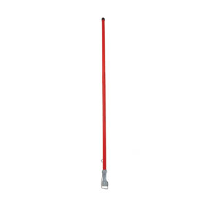 MOP HOLDER PVC/WOOD HANDLE ONLY RED