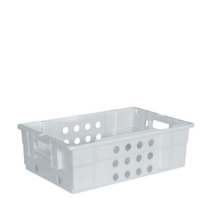 FREEZER CRATE VENTED PLASTIC