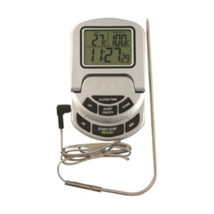 DIGITAL OVEN THERMOMETER WITH FOLDING SCREEN