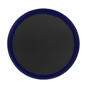 TUFF TRAYS ROUND LARGE BLUE NON-SLIP