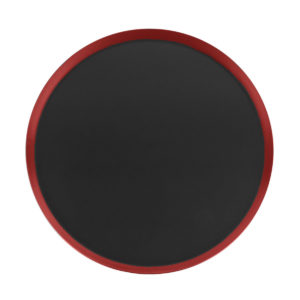 TUFF TRAYS ROUND SMALL BURGANDY NON-SLIP