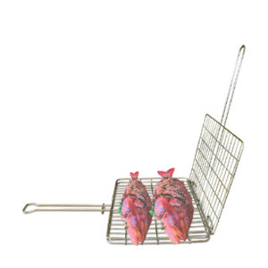 FISH BRAAI GRID CHROME