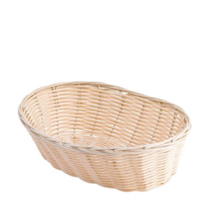 OBLONG WOVEN BREAD BASKET