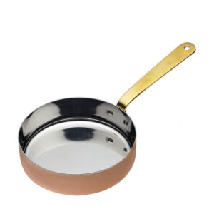 MINI FRYING PAN 120MM COPPER