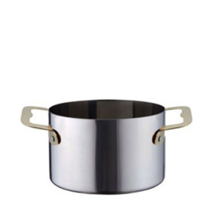 MINI CASSEROLE POT 120MM STAINLESS STEEL