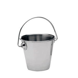MINI SERVING PAIL 70ML STAINLESS STEEL
