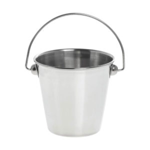 MINI SERVING PAIL 90ML STAINLESS STEEL