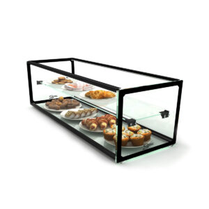 AMBIENT DISPLAY CABINET SALVADORE  (DOUBLE SHELF)<br> By Salvadore