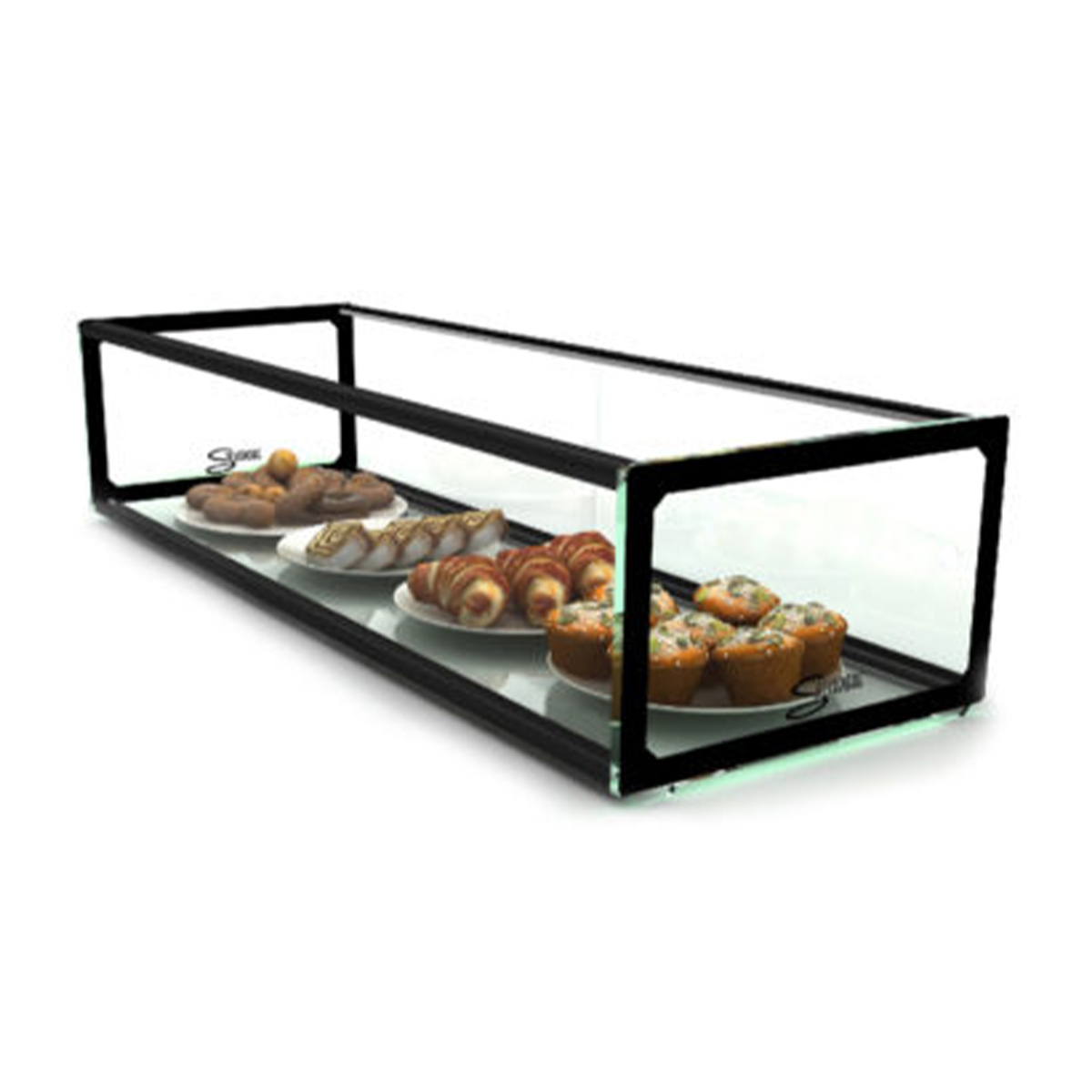 AMBIENT DISPLAY CABINET SALVADORE (SINGLE SHELF) 1200MM X 330MM X 215MM<br> By Salvadore