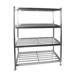 POT RACK STAINLESS STEEL FLOOR STANDING
