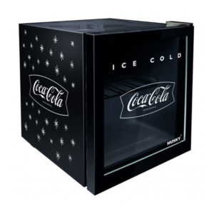 MINI COUNTERTOP BEVERAGE COOLER <br> Coca Cola Black