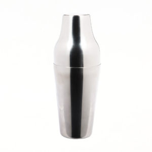 FRENCH COCKTAIL SHAKER 2 PIECE <br> S.Steel