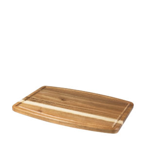 WOODEN SERVING BOARD REVERSIBLE SMALL