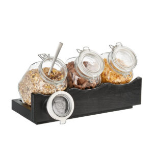 GOOD MORNING BUFFET STAND DARK <br> By APS