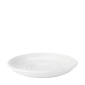 PRIMA CURVED DOUBLE WELL SAUCER 16CM <br> By Fortis