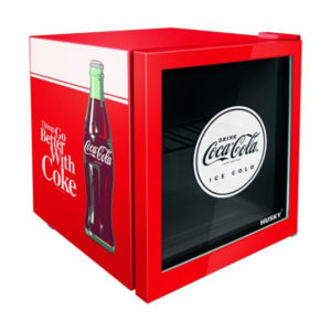 MINI COUNTERTOP BEVERAGE COOLER RED <br> Coca Cola Red