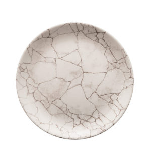 KINTSUGI COUPE DINNER PLATE 260MM <br> AGATE GREY <br> By Churchill