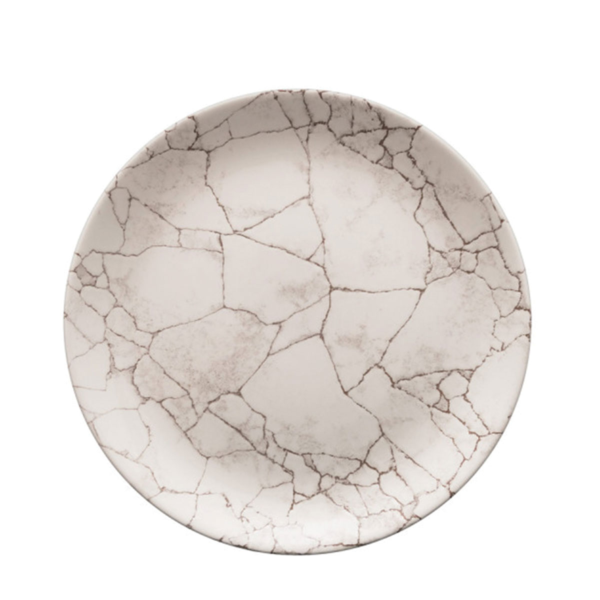 KINTSUGI COUPE DINNER PLATE 260MM <br> AGATE GREY <br> By Churchill