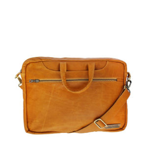 LEATHER MEDIUM LAPTOP LP BAG <br> By TM LEATHER