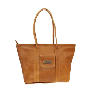 LEATHER PATIENCE TOTE BAG <br> By TM LEATHER