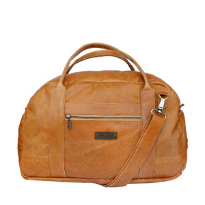 LEATHER WEEKENDER BAG <br> By TM LEATHER