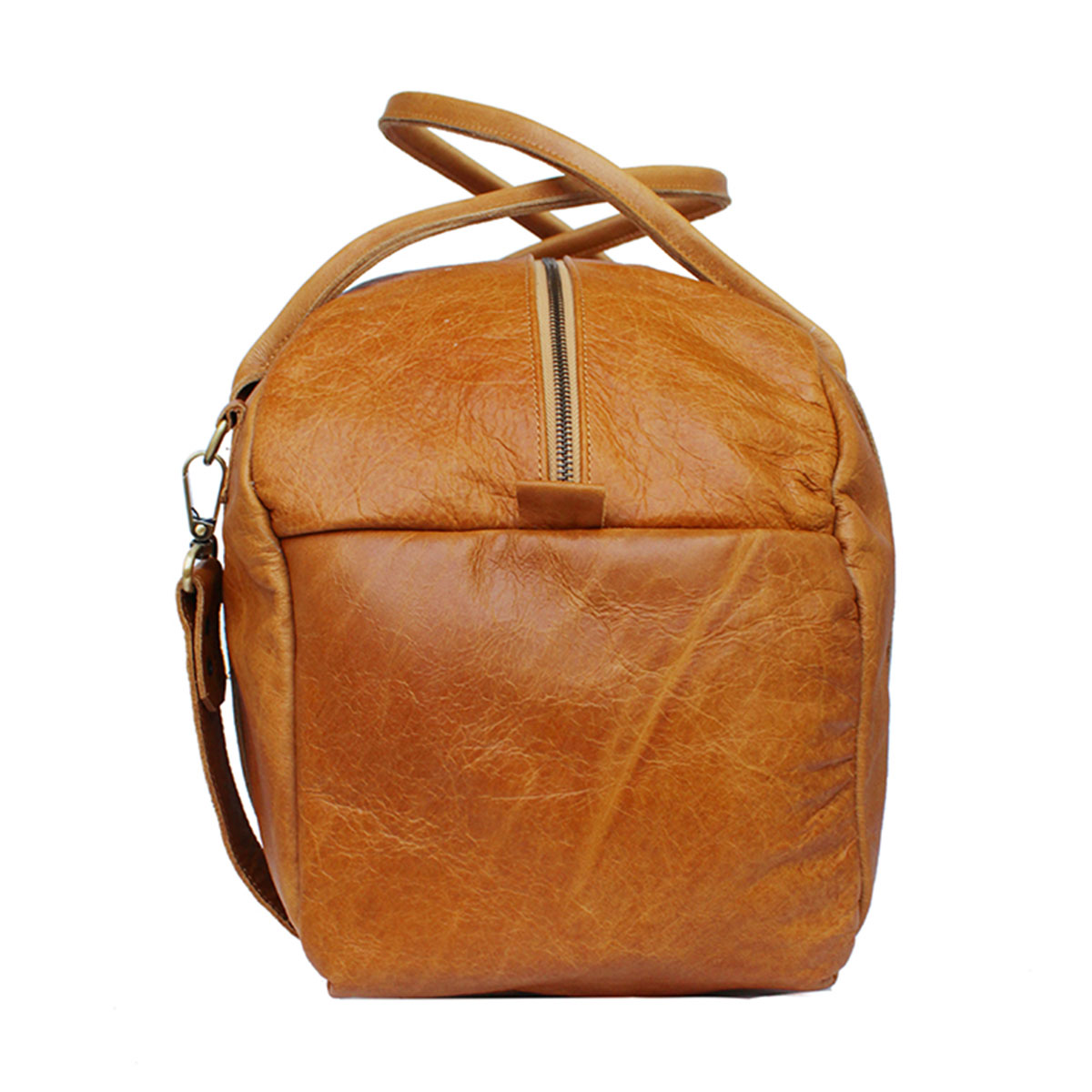 LEATHER WEEKENDER BAG <br> By TM LEATHER - Image 3