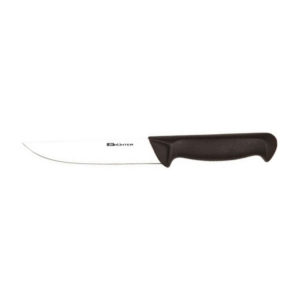 BROAD BONING KNIFE 150MM BLACK <br> By Grunter