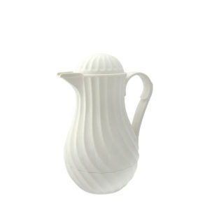 VACUUM POT INSULATED WHITE 1000ML <br> By Global