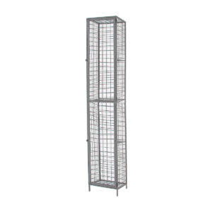 WIRE FRAME LOCKER 2 DOOR <br> By Global