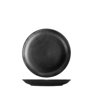 TEMPEST COUPE SIDE PLATE 195MM <br> BLACK <br> By Fortis