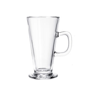 AQUA FOOTED V-SHAPE MUG 285ML