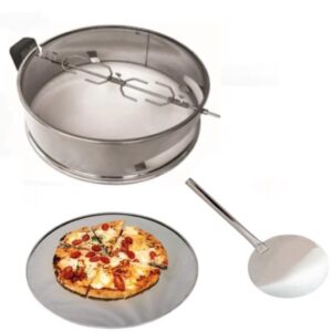 KETTLE BRAAI PIZZA OVEN & ROTISSERIE SET