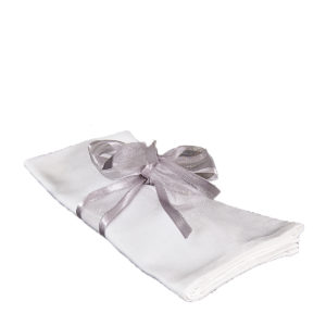 WHITE CLOTH NAPKIN 350X350MM <br> 24 PACK <br> By Chef Equip