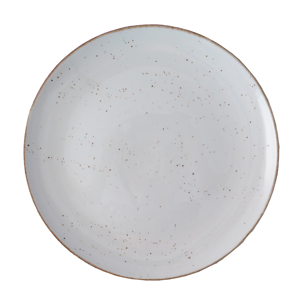ELEMENTS RUSTIC COUPE DINNER PLATE 290MM <br> White <br> By Continental China