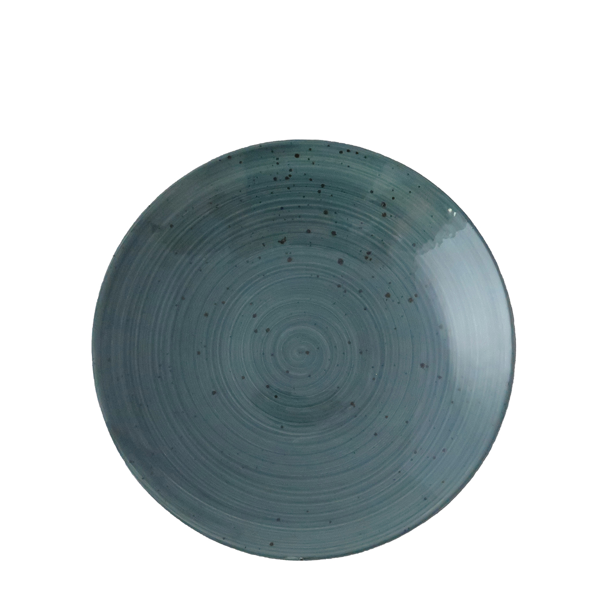 ELEMENTS RUSTIC COUPE BOWL 200MM <br> Blue <br> By Continental China - Image 2