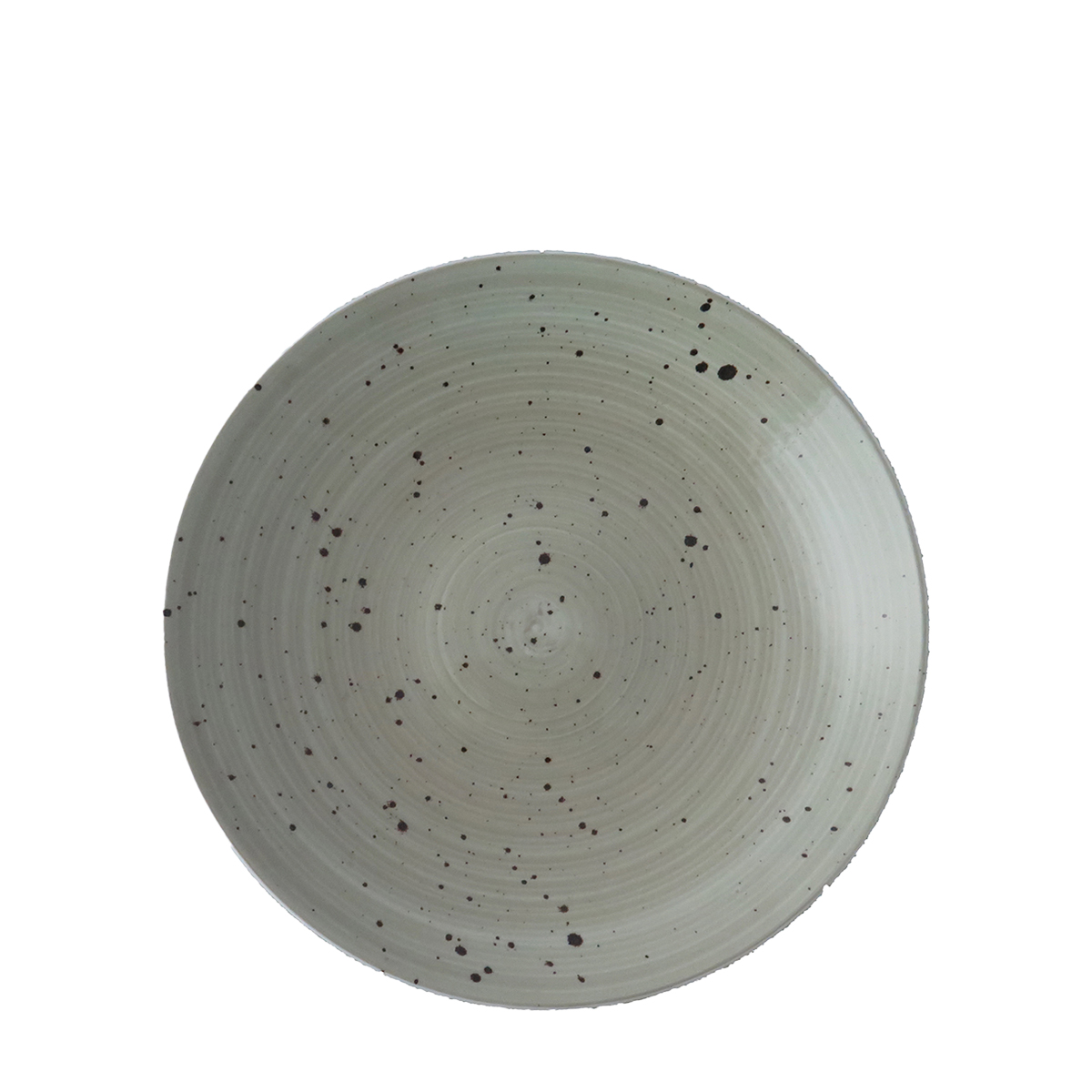 ELEMENTS RUSTIC COUPE BOWL 200MM <br> Light Green <br> By Continental China - Image 2