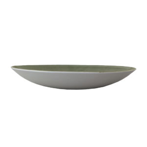 ELEMENTS RUSTIC COUPE BOWL 300MM <br> Light Green <br> By Continental China