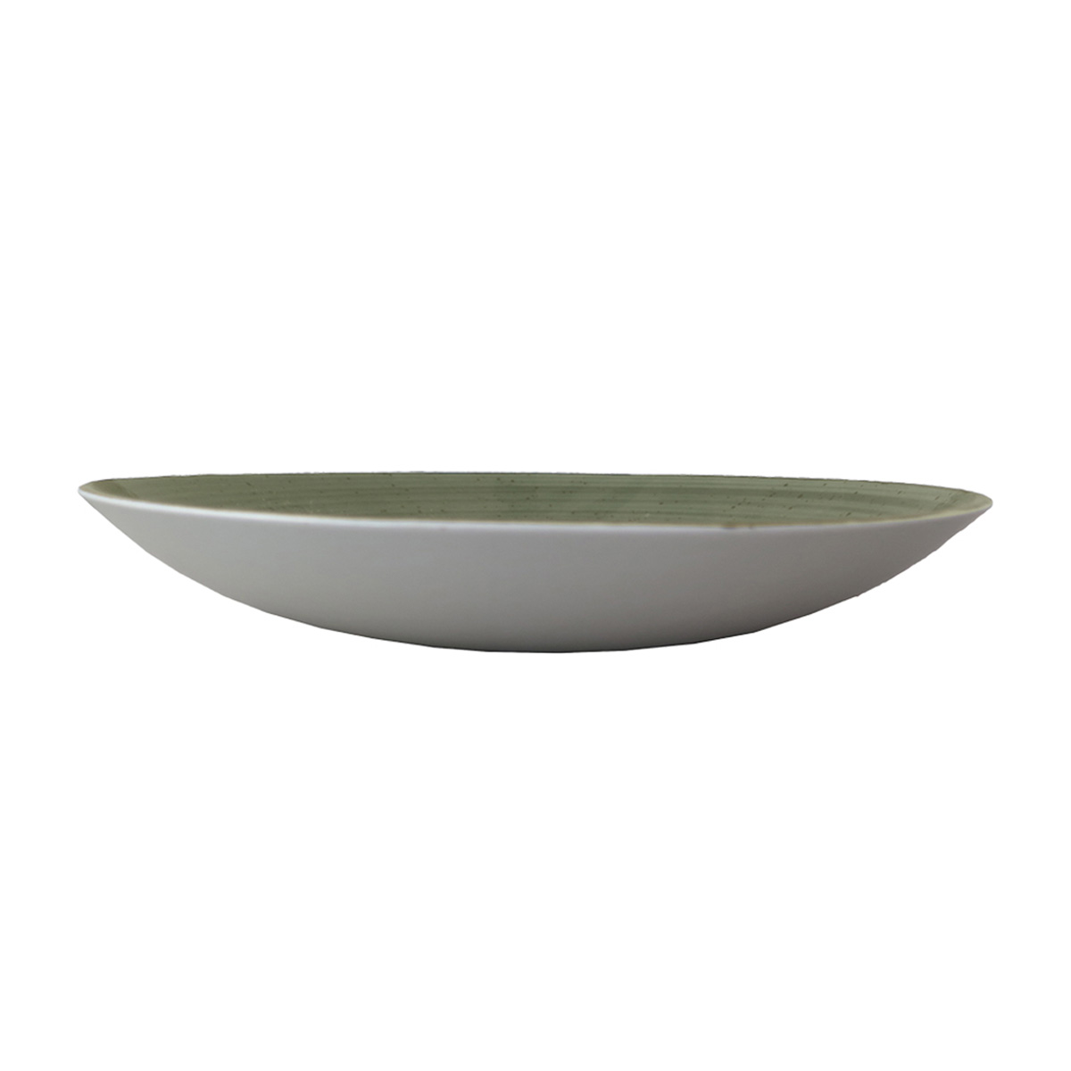 ELEMENTS RUSTIC COUPE BOWL 300MM <br> Light Green <br> By Continental China