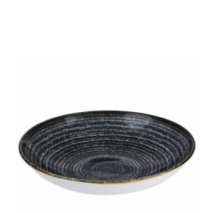 HOMESPUN CHARCOAL COUPE BOWL 248MM <br> By Churchill