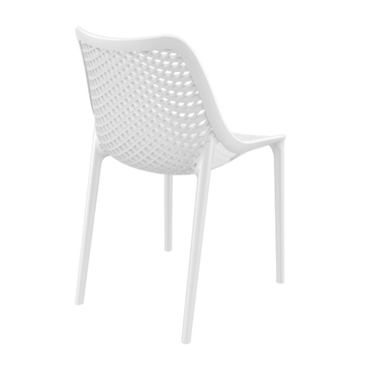 GRID CAFE CHAIR <br> White - Image 3