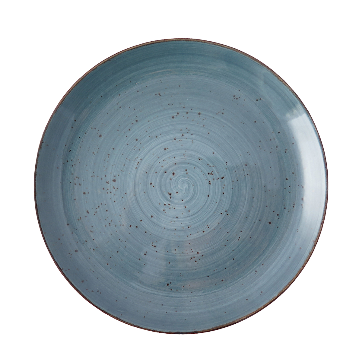 ELEMENTS RUSTIC COUPE DINNER PLATE 270MM <br> Blue <br> By Continental China