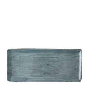 ELEMENTS RUSTIC RECTANGULAR PLATTER 285MM <br> Blue <br> By Continental China