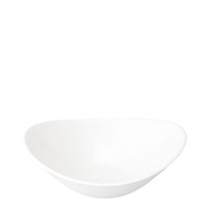 ORBIT OVAL BOWL 210MM <br> WHITE <br> By Churchill
