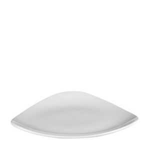 LOTUS TRIANGULAR DINNER PLATE 310MM <br> By Churchill