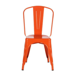 TOLIX CHAIR HIGH GLOSS <br> Orange