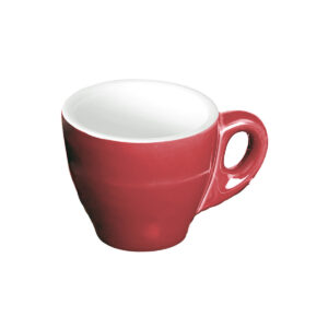 ITALIA ESPRESSO CUP 80ML <br> RED <br> By Fortis