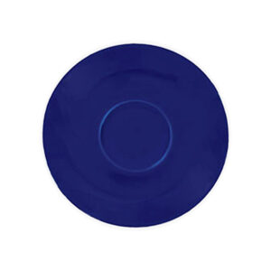 ITALIA DOUBLE WELL SAUCER 14.1CM <br> BLUE <br> By Fortis