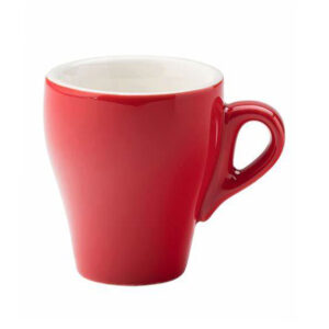 ITALIA CAPPUCCINO CUP 260ML <br> RED <br> By Fortis