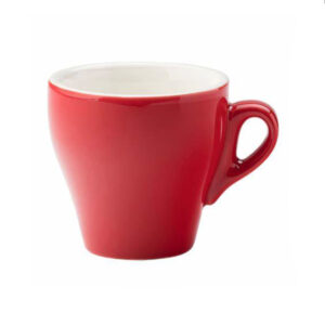 ITALIA CAPPUCCINO CUP 160ML <br> RED <br> By Fortis