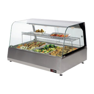 HEATED DISPLAY MERCHANDISER SALVADORE - 3 DIVISION<br> By Salvadore